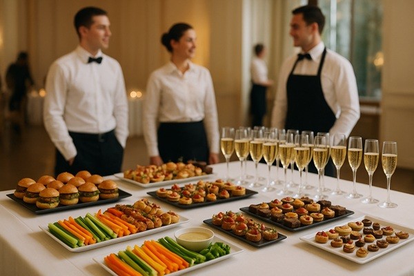 Le catering dépasse le rôle du traiteur, menus, service, logistique clé en main pour gagner du temps et profiter de vos invités